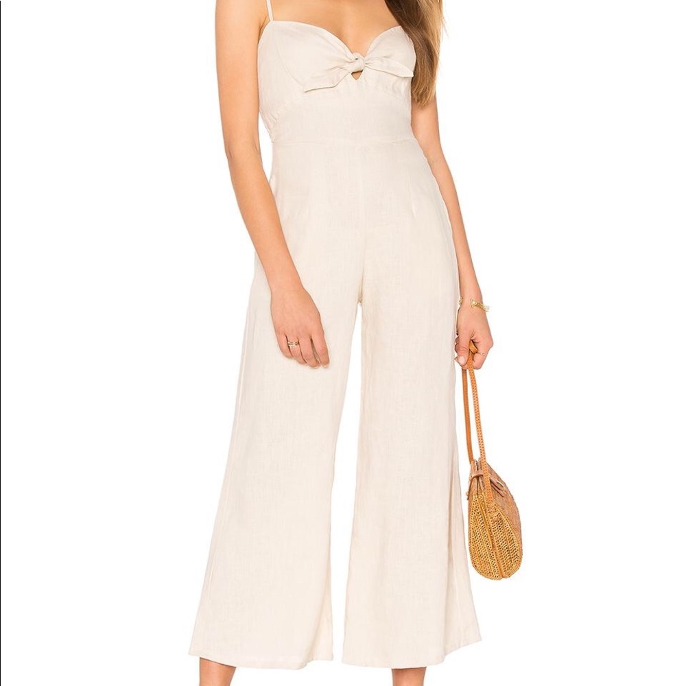 Faithful The Brand Presley Linen Jumpsuit
